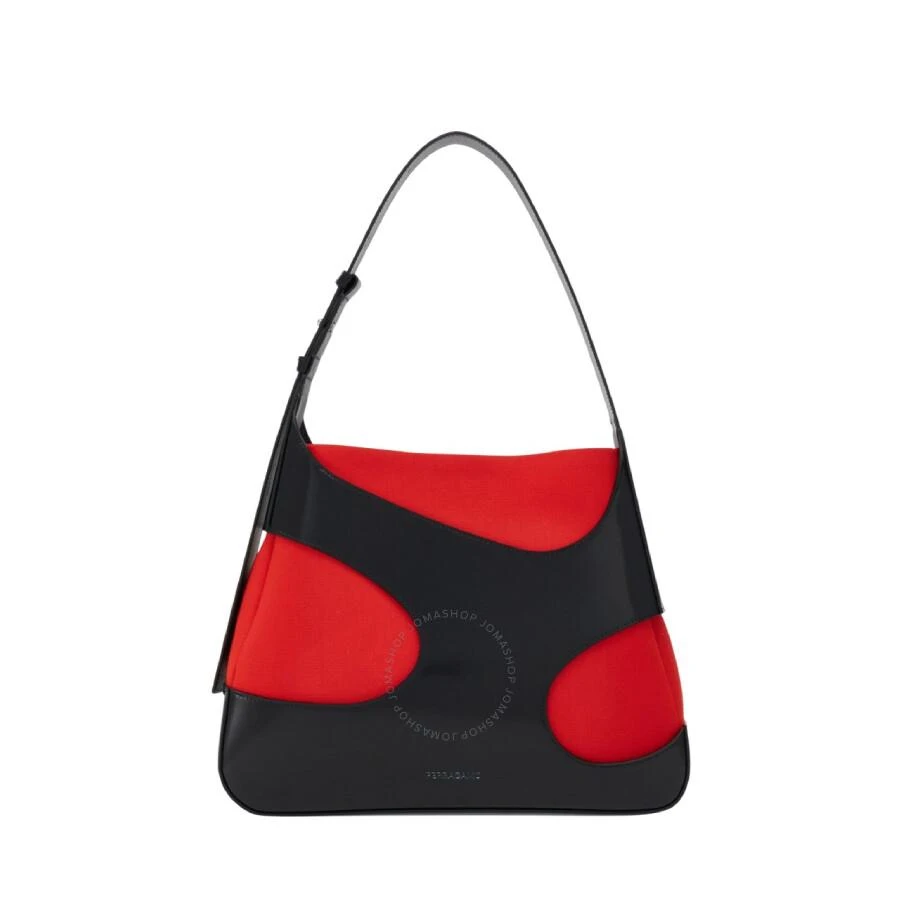 Salvatore Ferragamo Cut Out-Detail Shoulder Bag 1