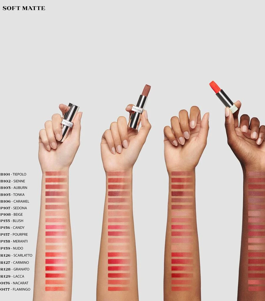 Prada Beauty Prada Monochrome Hyper Matte Lipstick - Refill 3