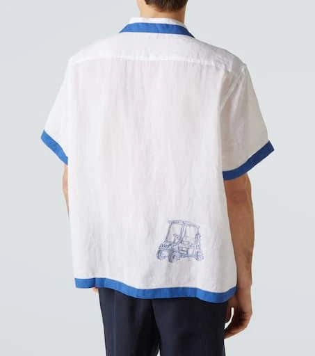 BODE Club Champion embroidered linen shirt 4