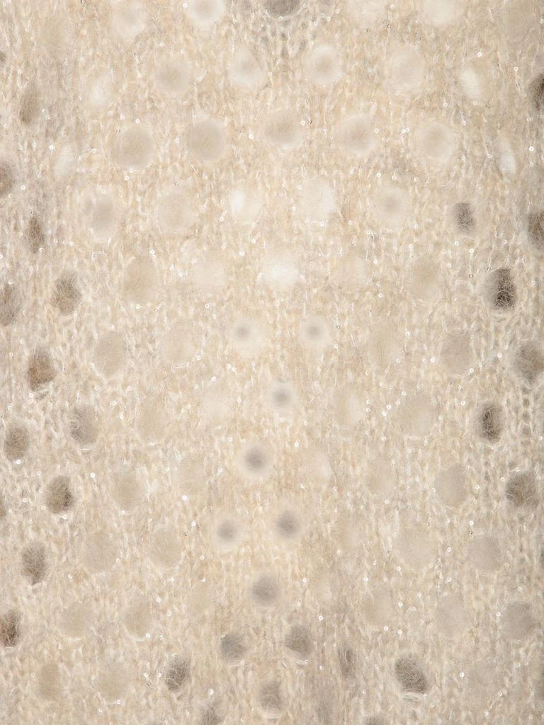 Brunello Cucinelli Brunello Cucinelli Crewneck Open-Knit Jumper 3