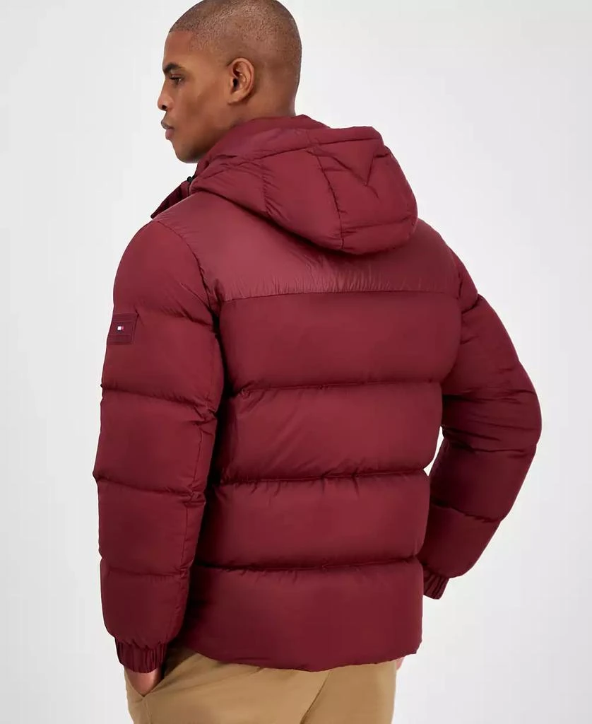 Tommy Hilfiger Men's Hooded Down Puffer Jacket 4