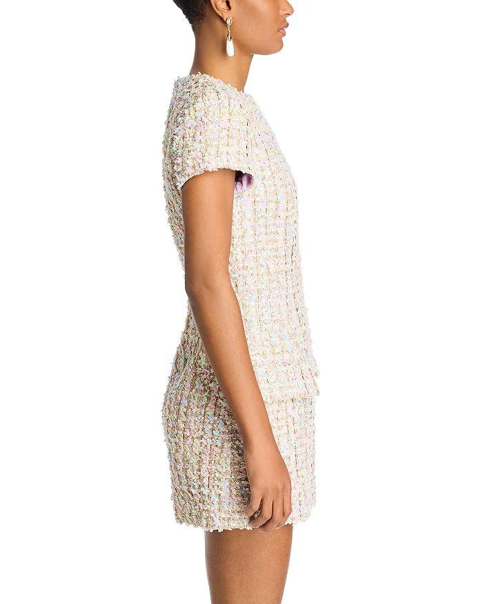 Sergio Hudson Tweed Mini Dress 5