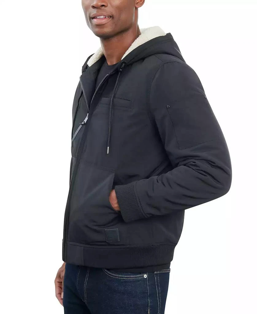 Lucky Brand Men's Fleece-Lined Zip-Front Hooded Jacket 1