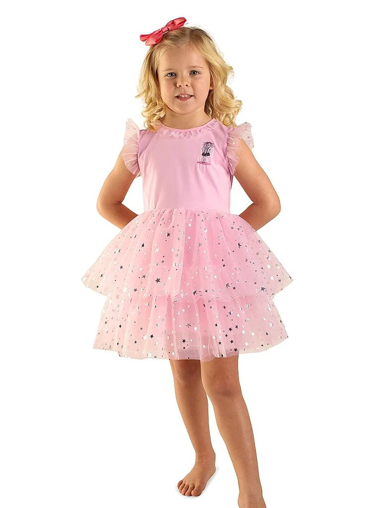 Rachel Riley Eloise Little Girl
s 
Girl
s Eloise Sparkle Star Tutu Dress 3