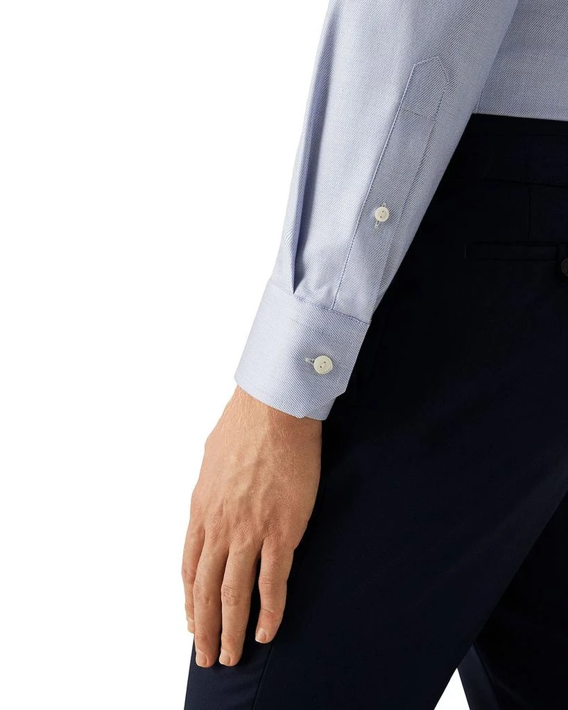 Eton Slim Fit Mélange Solid Shirt Shirt 4