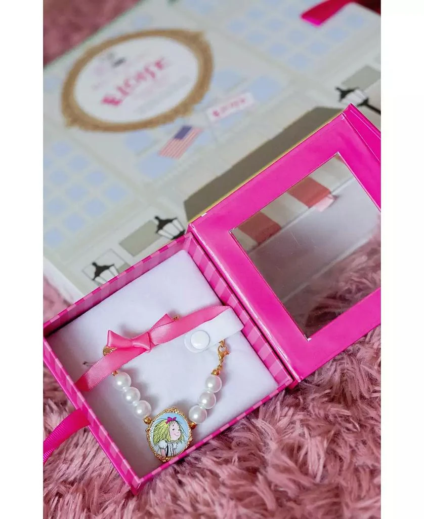Bits 
Bows Girls
 Eloise Bow Cameo Bracelet 3