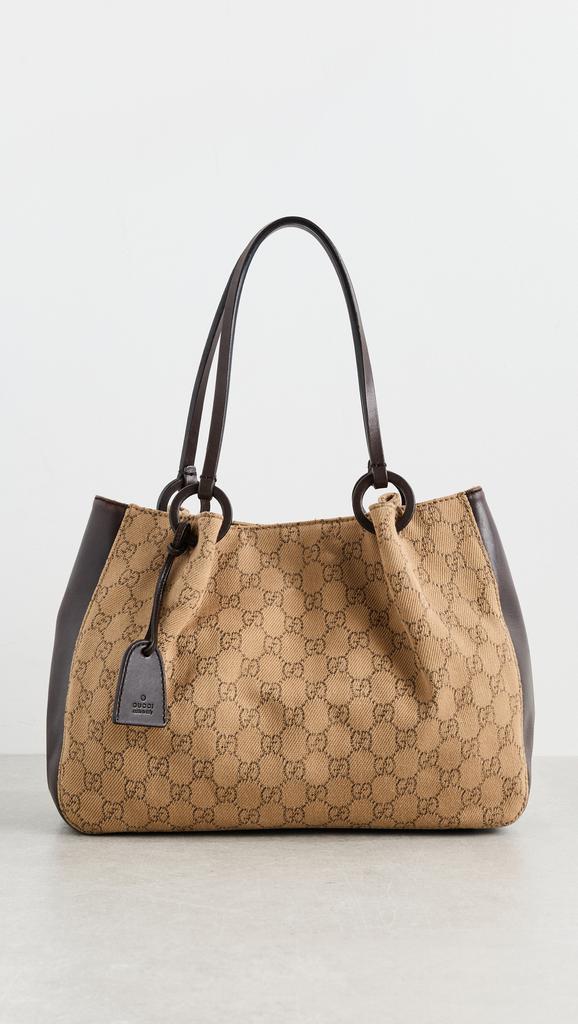 What Goes Around Comes Around Gucci Brown Canvas 101919 Bag