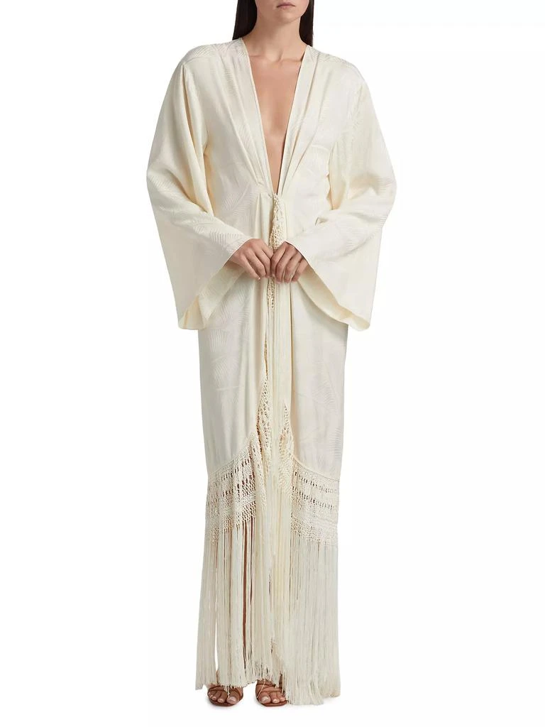 JOHANNA ORTIZ Macramé Kimono-Inspired Robe 3