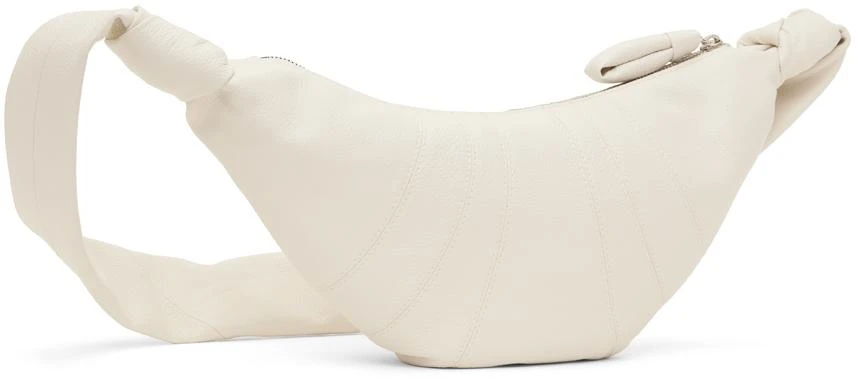 Lemaire White Small Croissant Bag 3