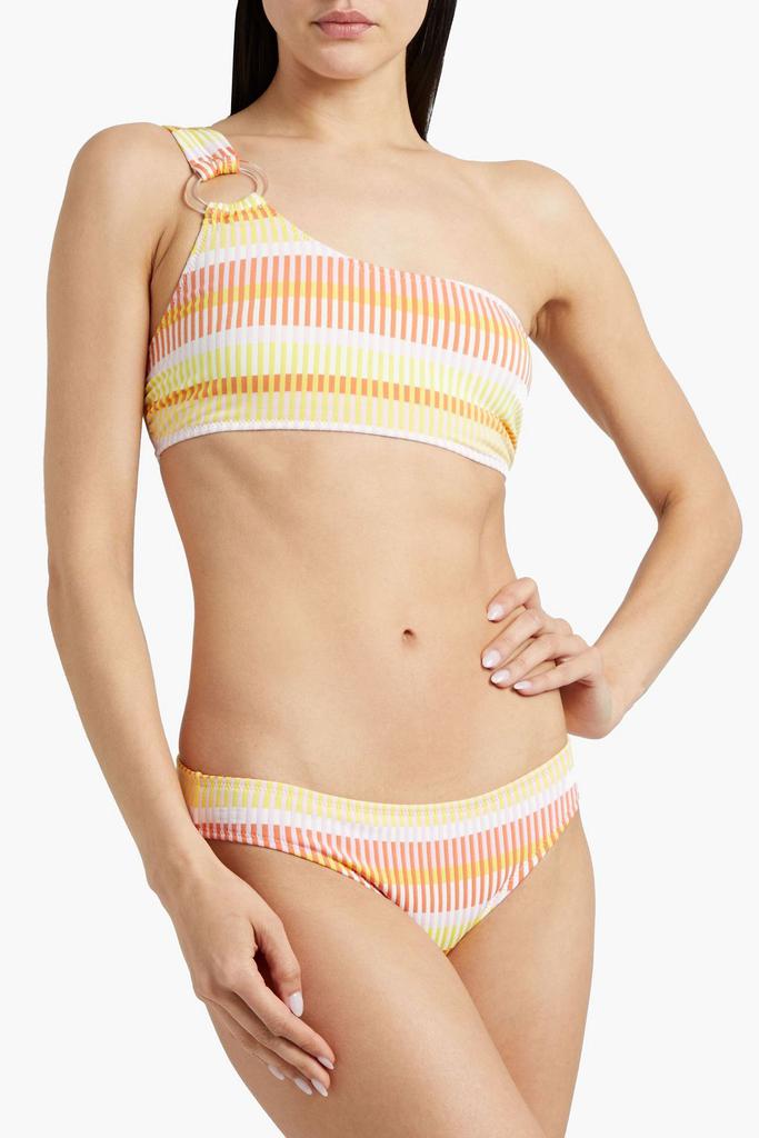 Solid & Striped The Desi striped low-rise bikini briefs