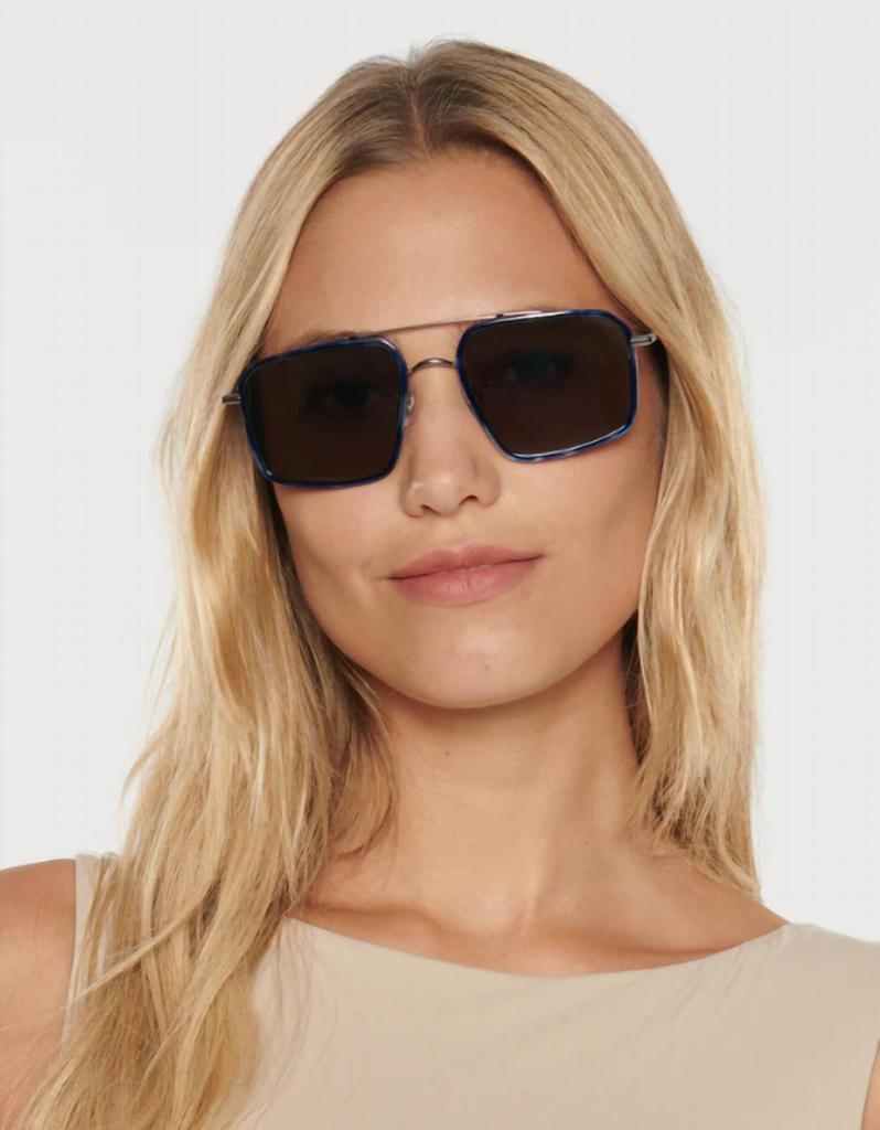 Krewe Krewe - Summit Matte Raw Stainless Steel Sunglasses