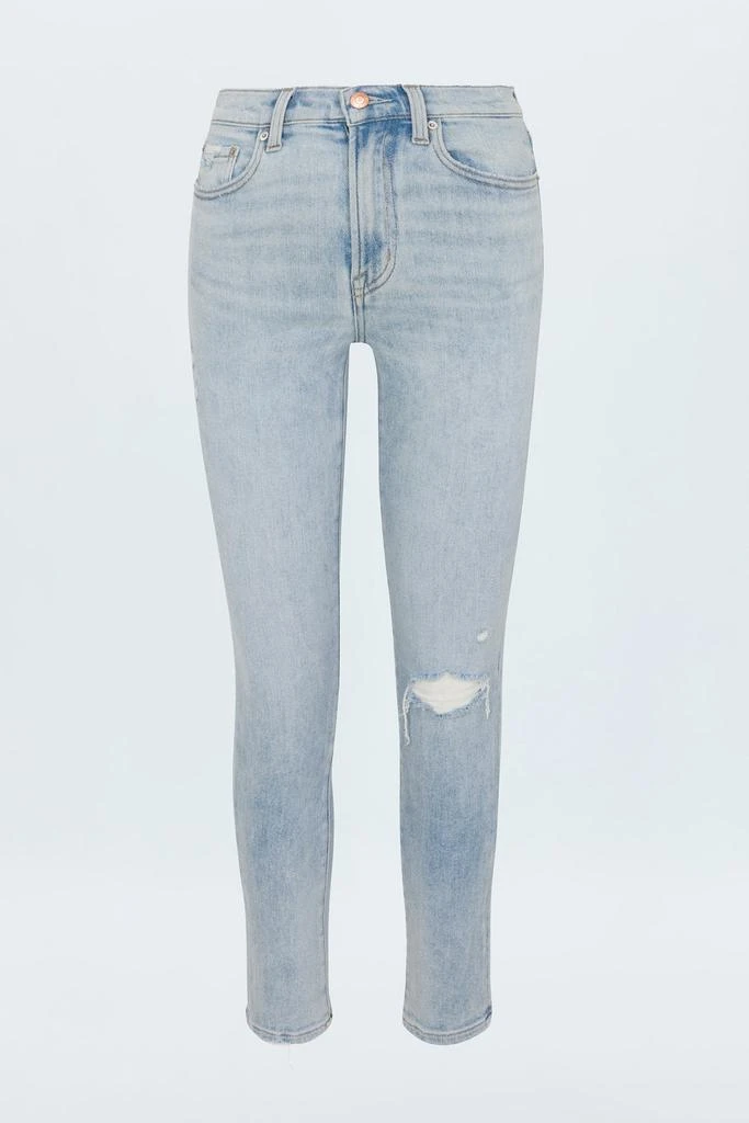 Pistola Denim Madi High Rise Slim - Infinite Distressed 6