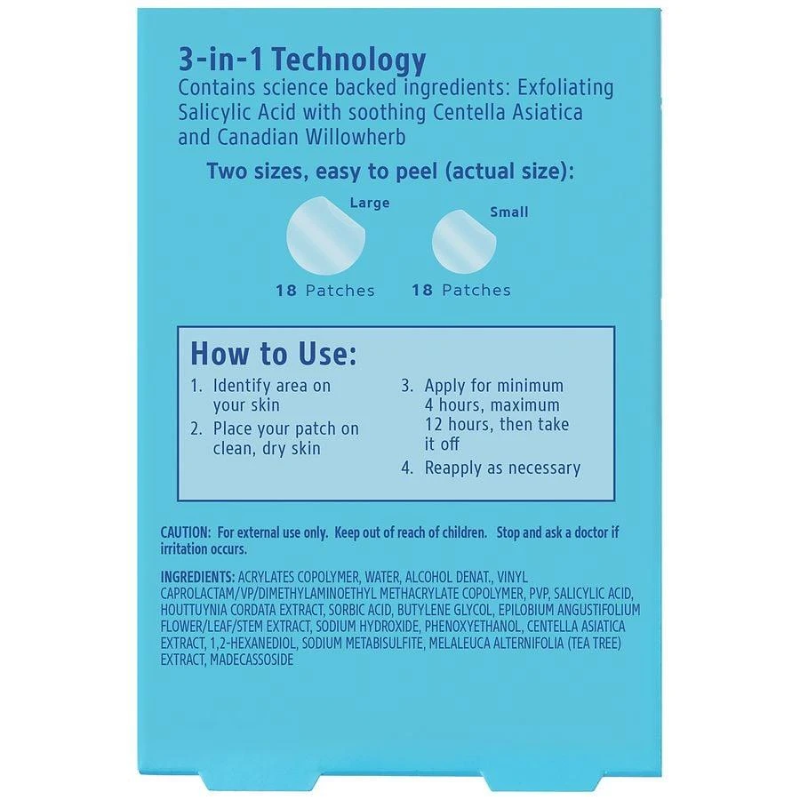Differin Acne Prone Skin Patches Fragrance Free 3