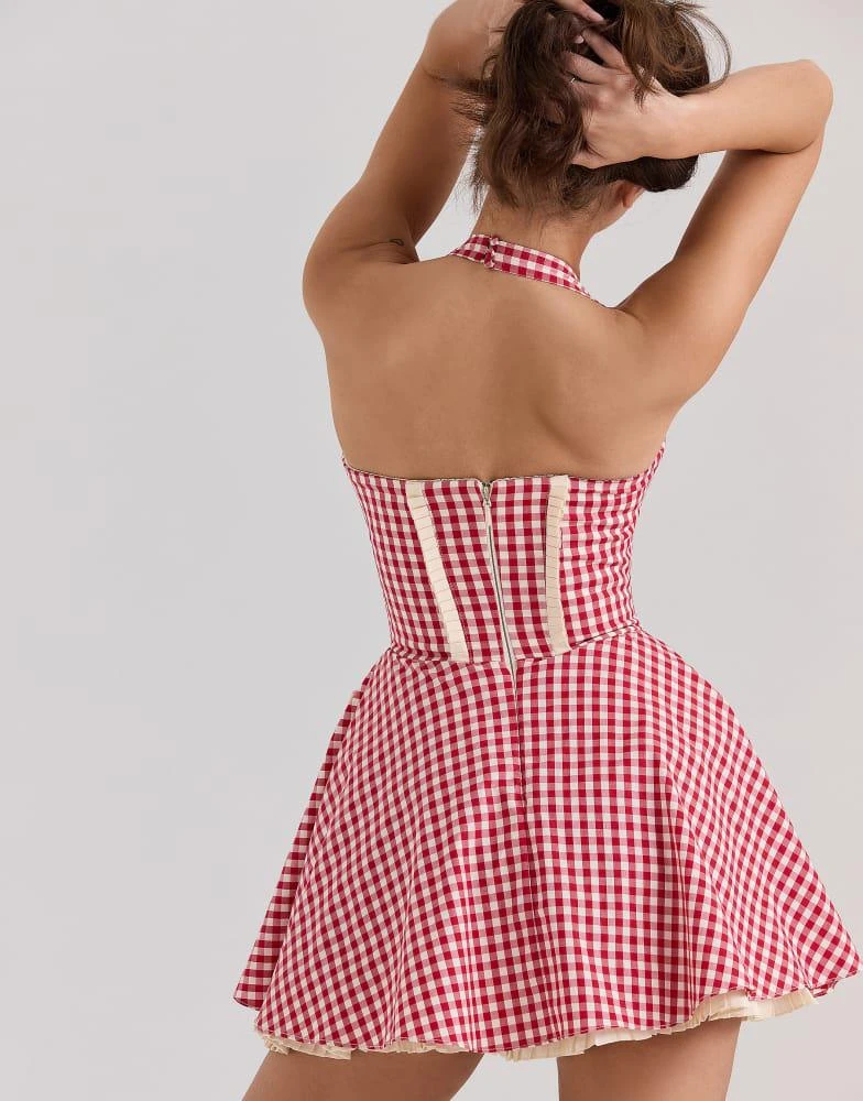 strapless open back dress Pink Boat Neck Back Bow Maxi Dress – shopaleena