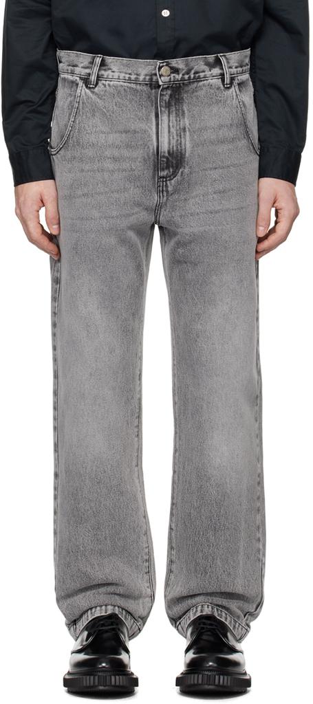 mfpen Gray Regular Jeans