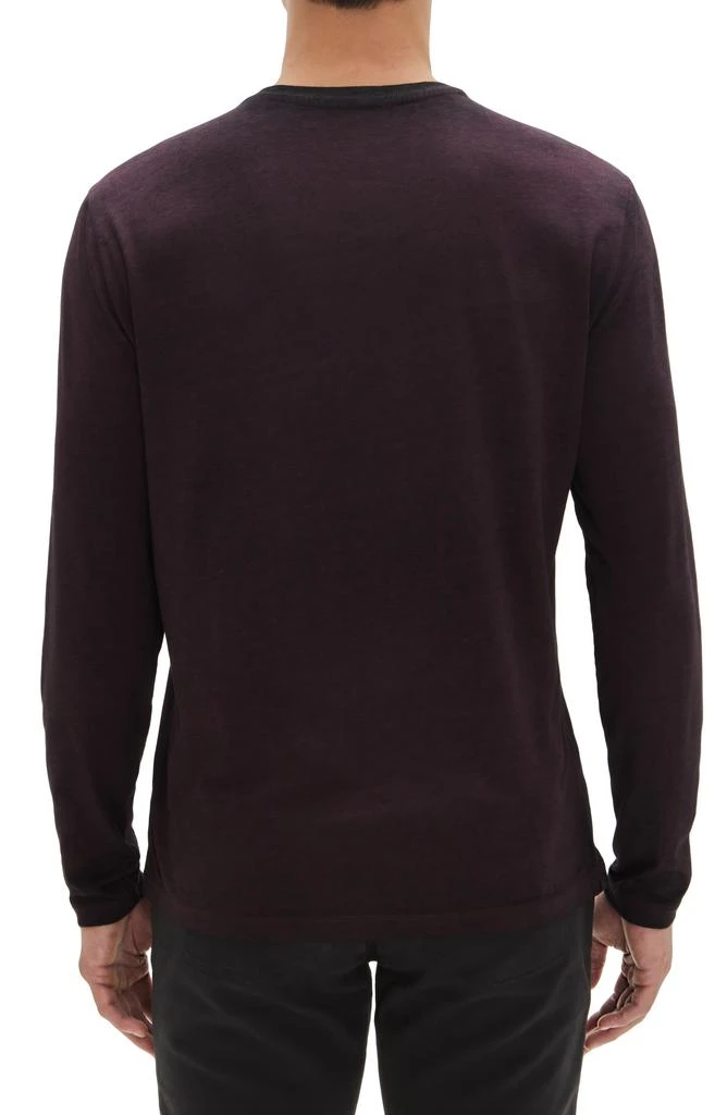 Robert Barakett Val Long Sleeve V-Neck T-Shirt 3