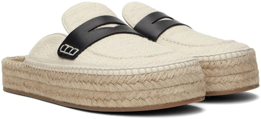 JW Anderson Beige Platform Espadrilles 4