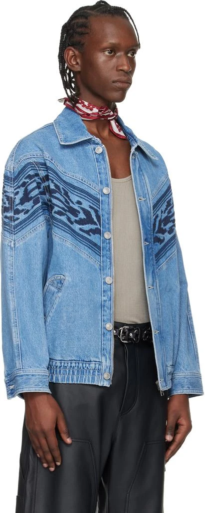 Isabel Marant Blue Julian Denim Jacket 2