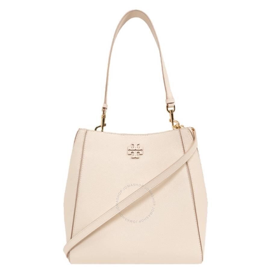 Tory Burch Brie McGraw Leather Bucket Bag