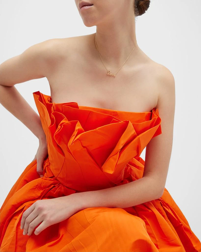 Sydney Evan 14K Yellow Gold Medium Rope Love Pendant Necklace 5