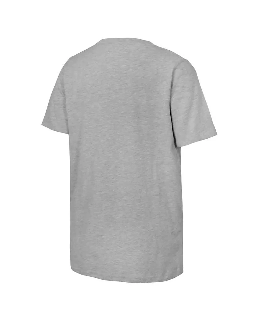 Fanatics Big Boys and Girls Gray Oklahoma City Thunder 2025 NBA Western Conference Champions Locker Room T-Shirt 3