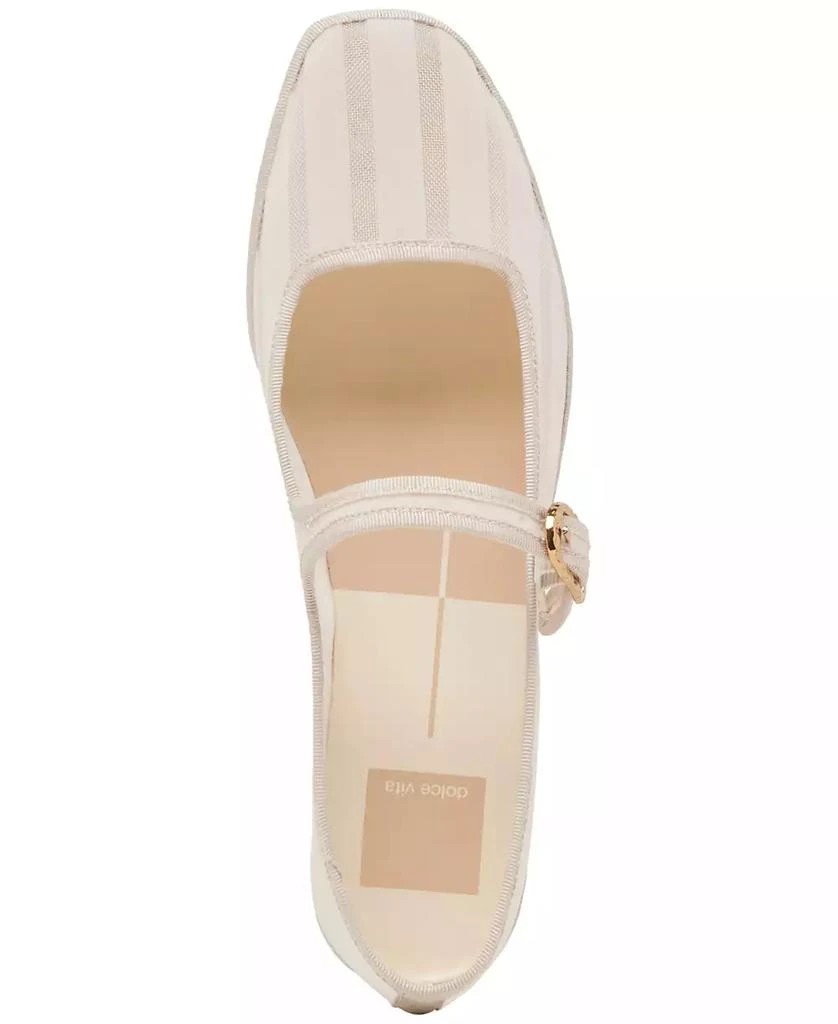 Dolce Vita Women's Tameka Mesh Mary Jane Flats 4