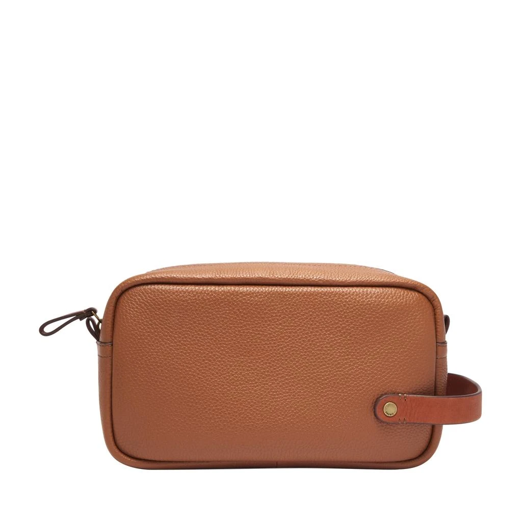 Fossil Men's Travel Leather Dopp Kit 3