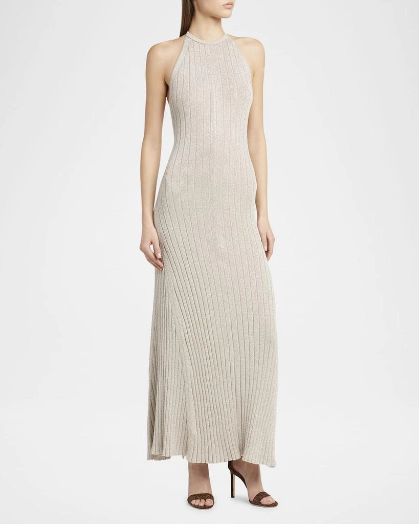 Tom Ford Leopard Suede Stiletto Sandals with Padlock 3