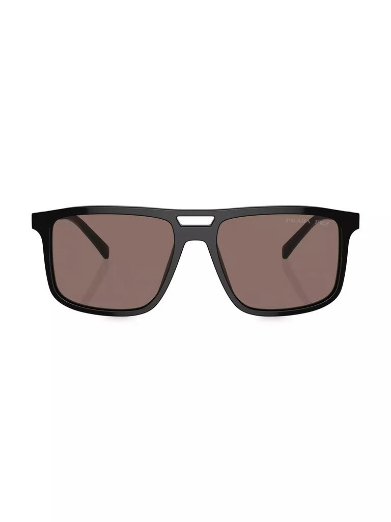 Prada 58MM Rectangular Sunglasses 2