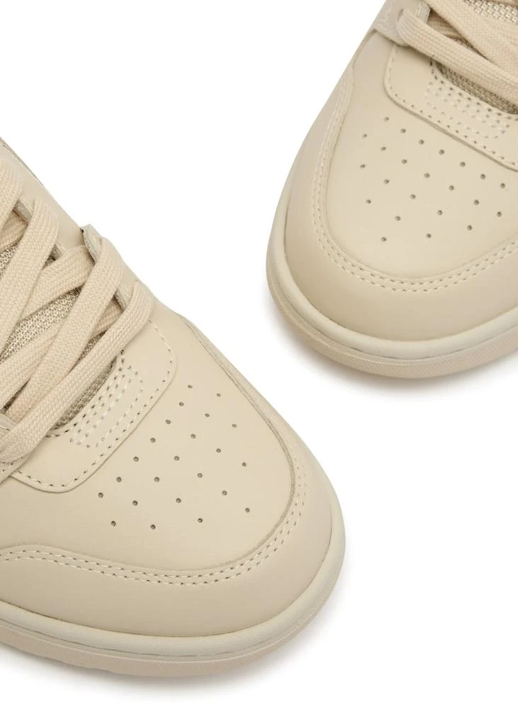 Off-White Out Of Office For Walking panelled leather sneakers 3