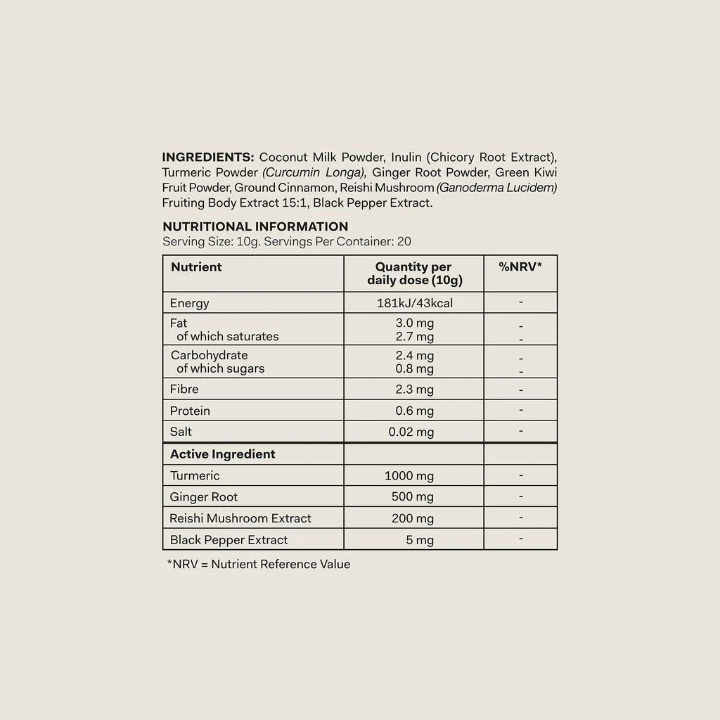 The Nue Co. The Nue Co. Debloat Gut Barrier+ Powder200g 8