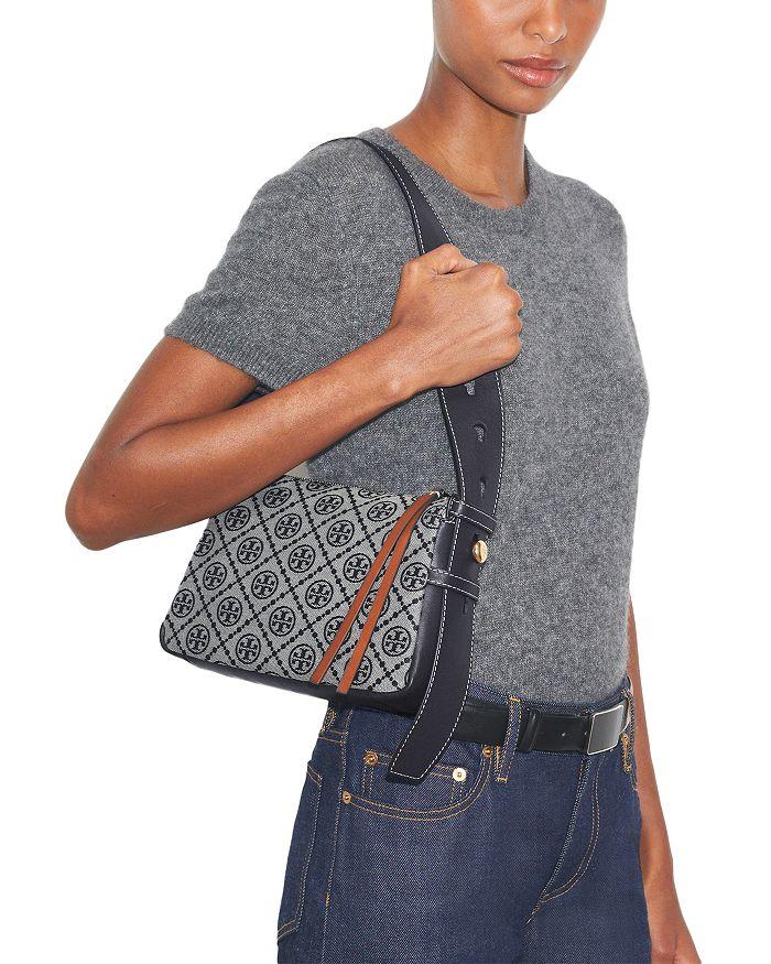 Tory Burch Romy T-Monogram Small Shoulder Bag