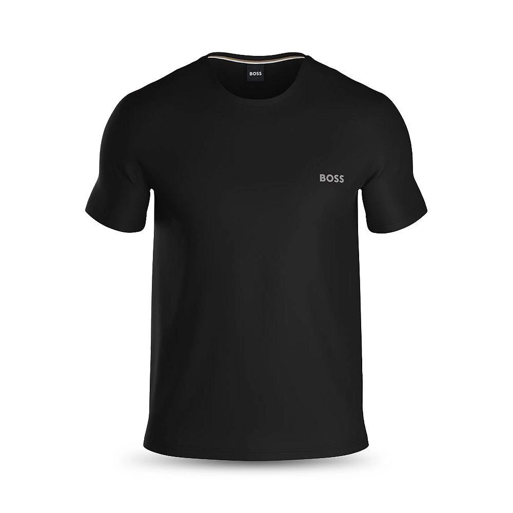 Hugo Boss Mix & Match Cotton Blend Embroidered Logo Graphic Tee 1