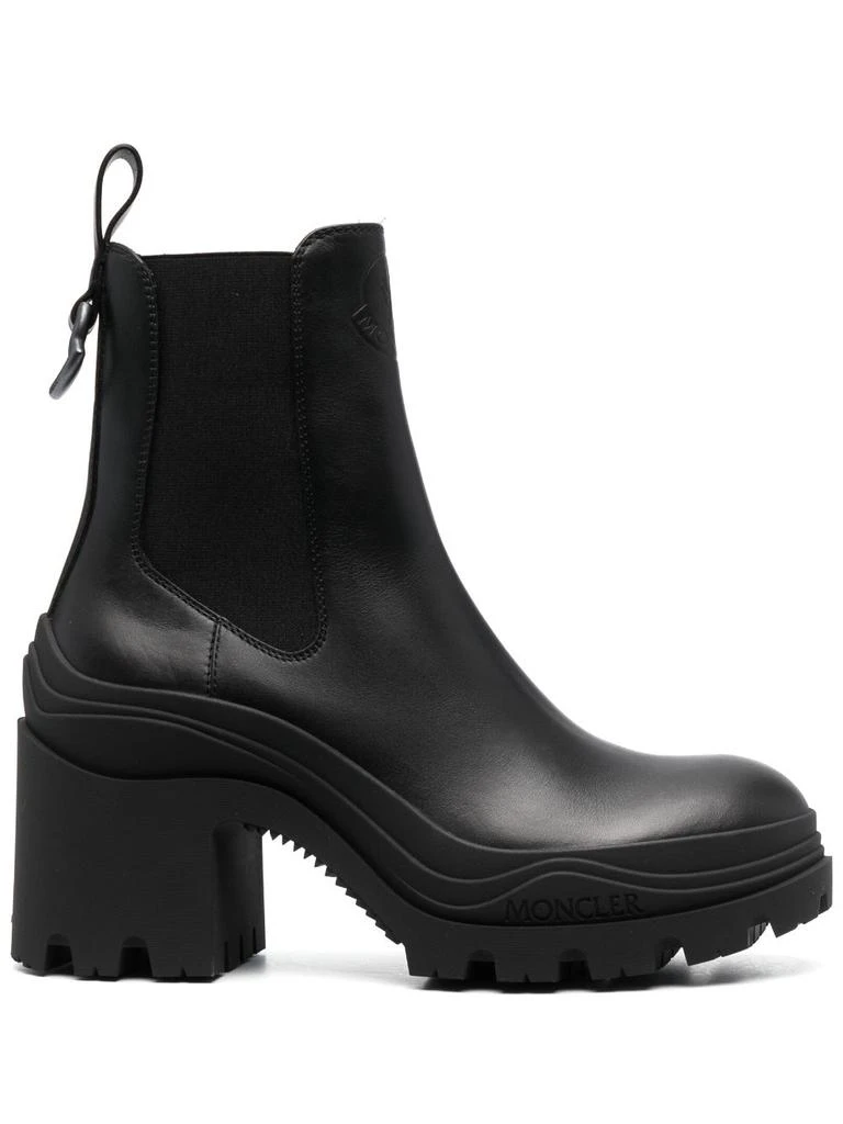 Moncler CHELSEA BLACK BOOTY BLACK 1
