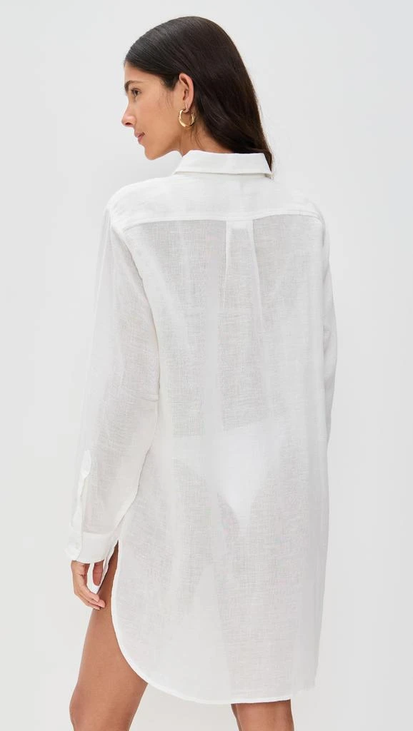 Ralph Lauren Cotton Linen Boyfriend Shirt 2