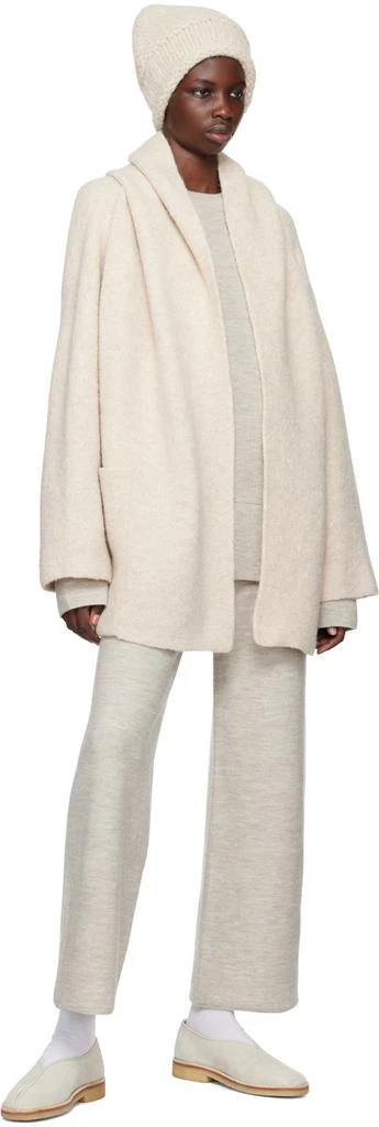 LAUREN MANOOGIAN Off-White Double Face Coat 4