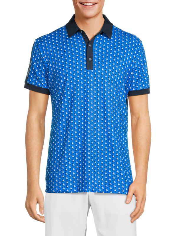 Galvin Green Malcolm Bird Print Polo