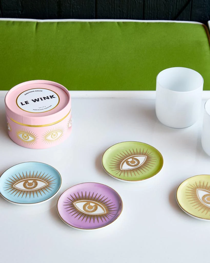 Jonathan Adler Eyes Coaster Set 1