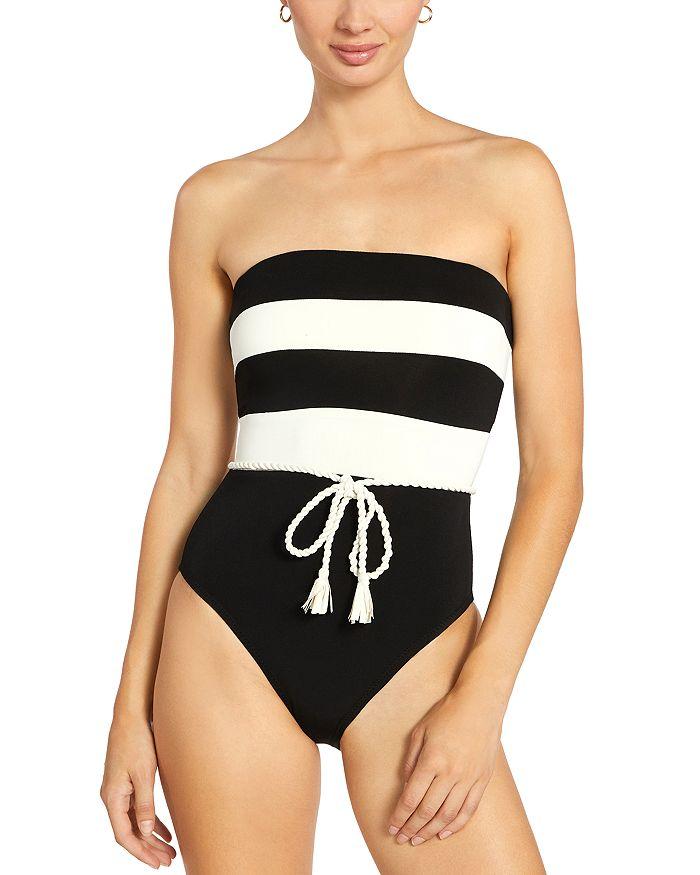 Robin Piccone Babe Bandeau One Piece Swimsuit