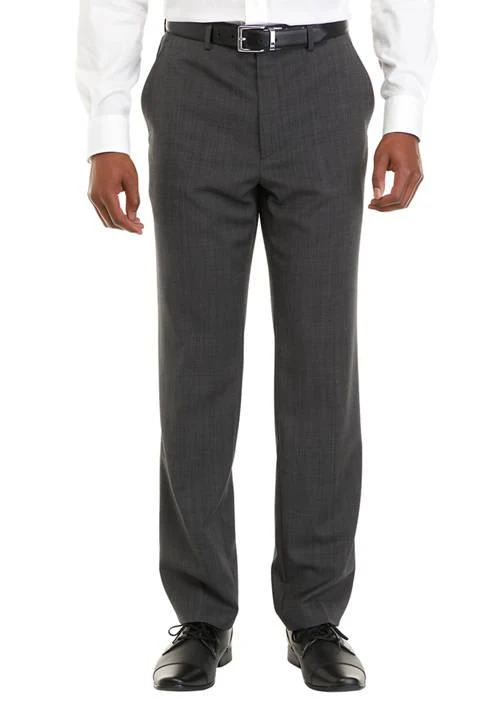 Ralph Lauren Ralph Lauren Gray Ticweave Dress Pants 1