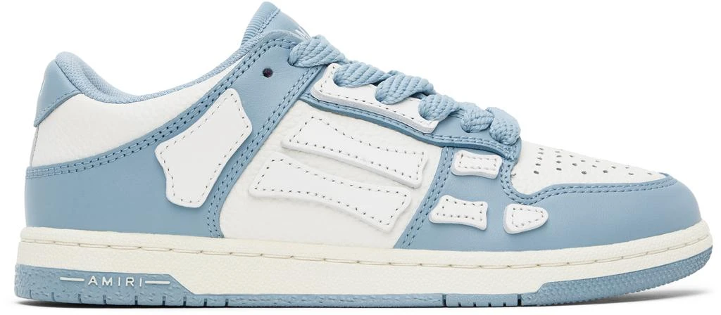 AMIRI Kids Blue & White Skel-Top Low Sneakers 1