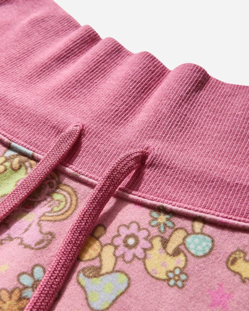 Hysteric Glamour Women's Fire Bear Dream Pattern Skirt Pink 3