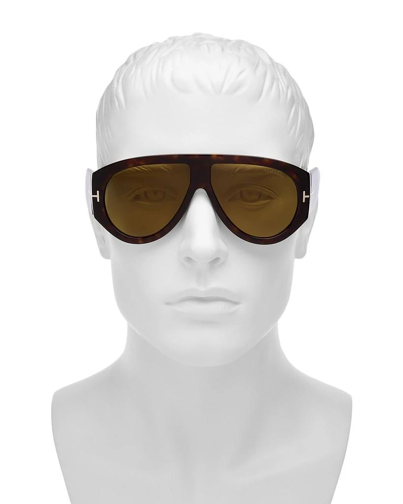 Tom Ford Bronson Mask Sunglasses, 60mm 4