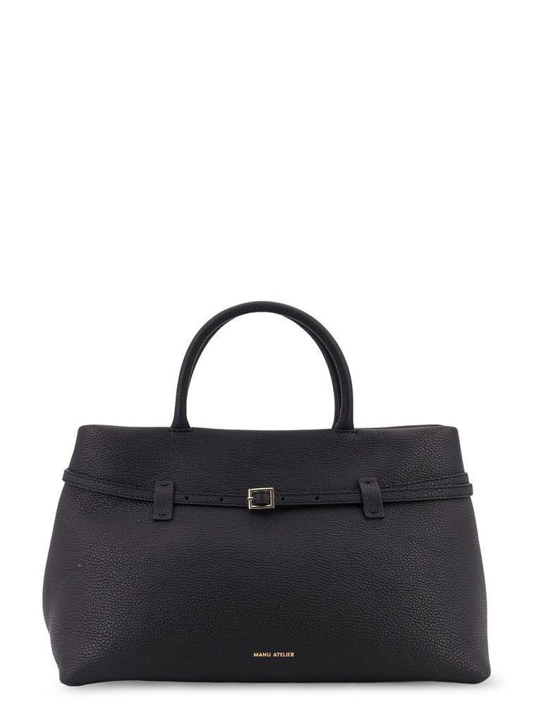 Manu Atelier Manu Atelier Le Cambon 35 Buckle Detailed Tote Bag