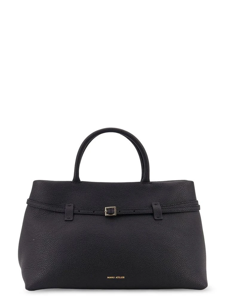 Manu Atelier Manu Atelier Le Cambon 35 Buckle Detailed Tote Bag 1