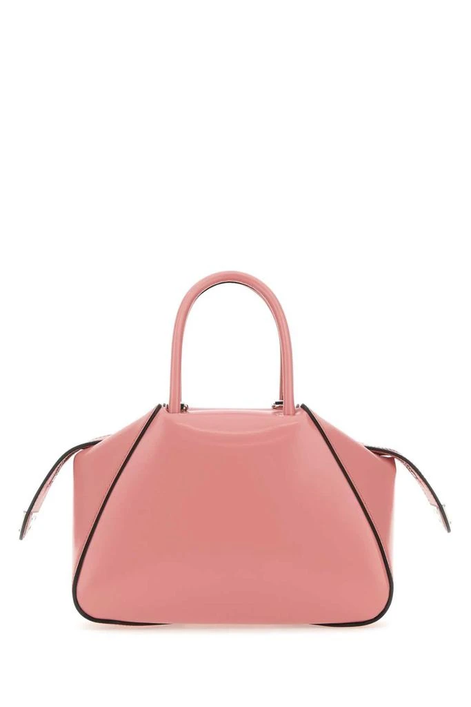 Prada Prada Logo Embossed Flap Tote Bag 2