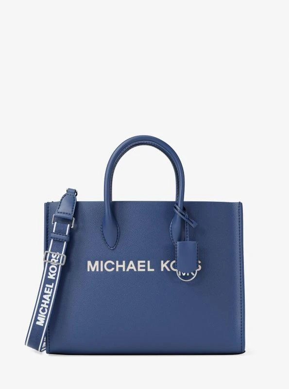 Michael Kors Mirella Medium Pebbled Leather Tote Bag