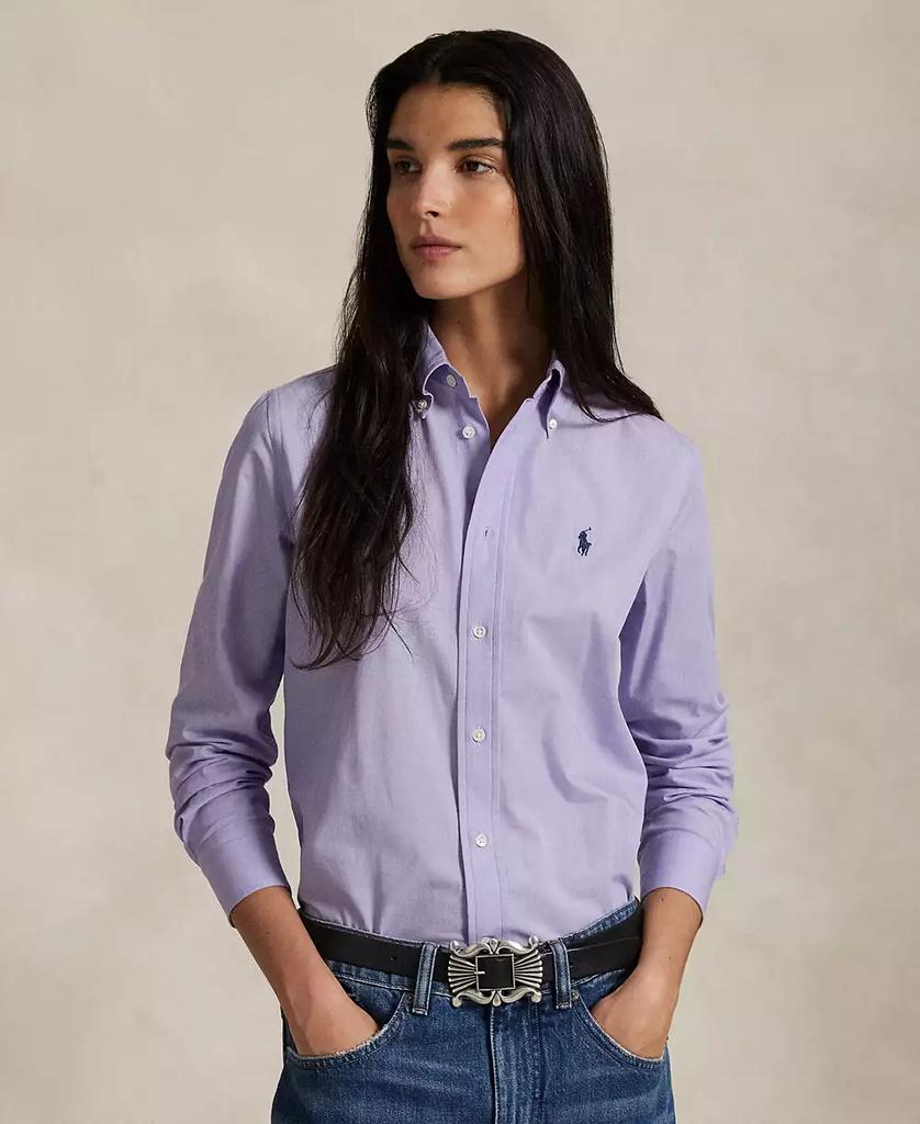 Ralph Lauren Women's Stretch Slim Fit Cotton Shirt