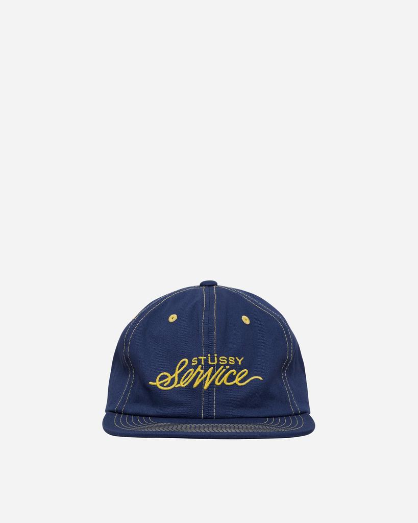 STUSSY・STUSSY SERVICE STRAPBACK Mid Depth Stüssy Service Strapback – Premier