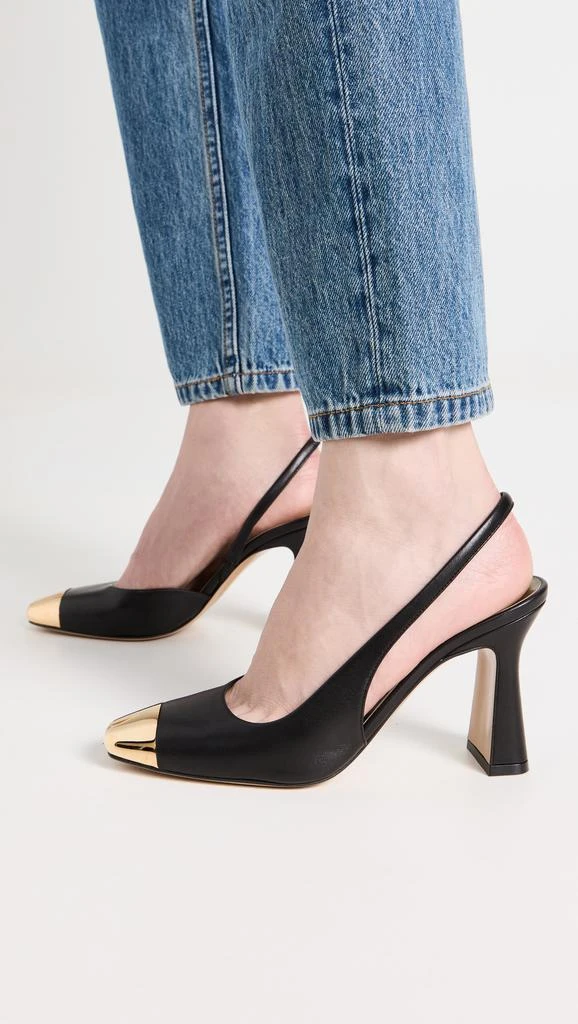 Maria Luca Eleonora Metal Toe Cap Slingbacks 2